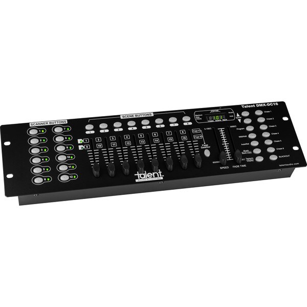 Main product image for Talent DMX-DC16 192 Channel Universal DMX Controller 244-521